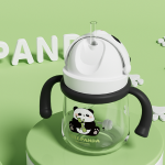 Baby Sippy Cup - Panda Shape with Handles