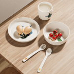 Plate and Bowl Set - Recycle Plastic Kids