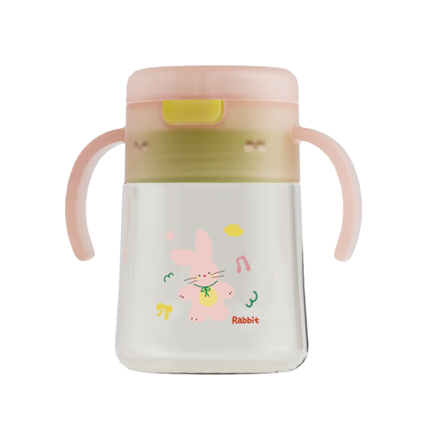 Baby Drinking Cup - 280ml Tritan Straw Training