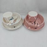 Baby Tableware Set - 5in1 PP Material Feeding