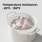 Baby Spoon Set - Food Grade Silicone Training Utensils