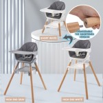 Aluminum Alloy High Chair Factory - Removable Seat Tray Design