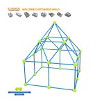 STEM Fort Making Kit Manufacturer - 100-Piece Building Set