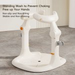 Baby Bath Seat Supplier - No-Slip Shower Stand with Handle
