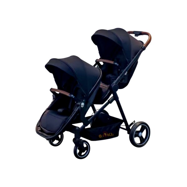 Ultralight Twin Stroller Supplier - Easy Fold Baby Gear for Two
