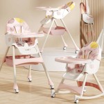 Foldable Baby High Chair Manufacturer - Removable Seat with Tray