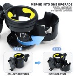 Stroller Storage Bag Supplier - Hanging Bag with Bottle Holder