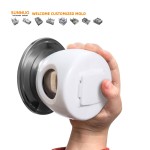 Childproof Door Lock Manufacturer - Transparent Plastic Drawer Lock