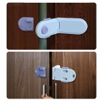 Child Safety Lock Supplier - Transparent Plastic Door Lock