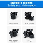 Stroller Bike Cup Holder Supplier - 2-in-1 with Phone Holder