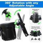 Stroller Bike Cup Holder Supplier - 2-in-1 with Phone Holder