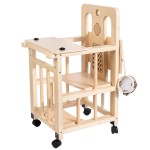 Multifunctional High Chair Supplier - Foldable Dining Swing Seat