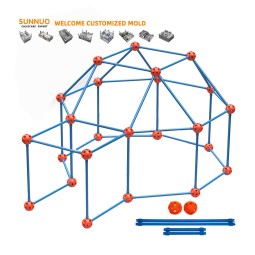 Fort Building Kit Supplier - Green Plastic Tent Builder