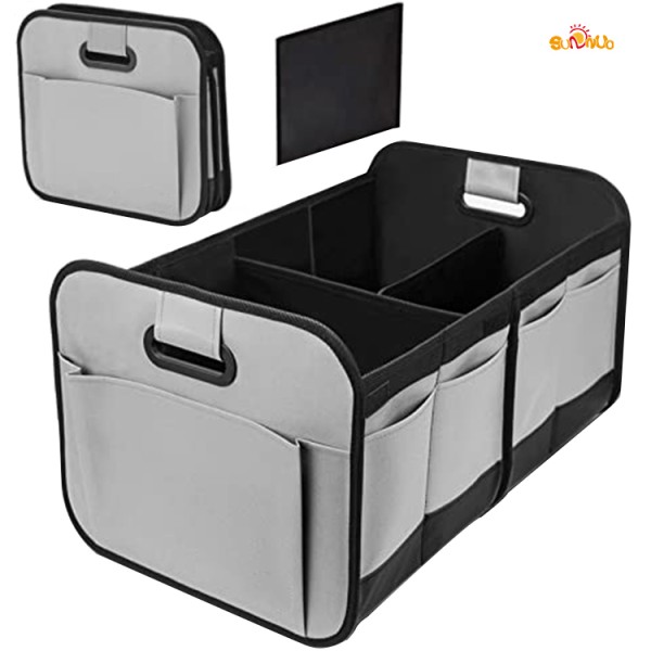 Car Trunk Organizer Manufacturer - Foldable Storage Box with Handles