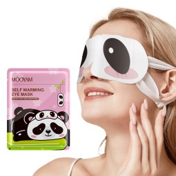 制造商自有标签一次性自热热敷睡眠蒸汽水疗蒸汽眼罩眼罩