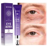 自有品牌有机60秒瞬间黑眼圈去除眼袋抗皱延缓衰老眼霜