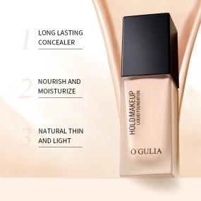 Matte Foundation Private Label Waterproof Whitening Moisturizing Long Lasting Full Coverage Liquid Foundation