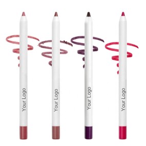 批发素食奶油唇线私人标签防水棕色唇线笔