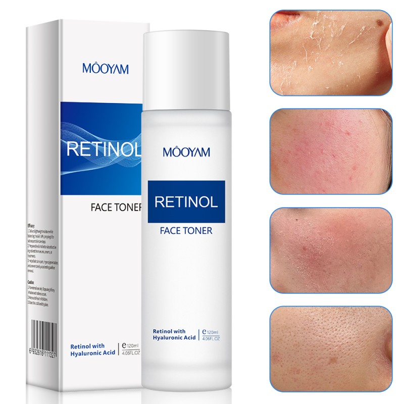 Private Label MOOYAM Face Care Products Retinol Vitamin a Toner Water Hydrating Moisturizing Antioxidant Retinol Facial Toner