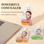 自有品牌彩妆粉底全覆盖液体粉底批发女性防水粉底