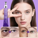 自有品牌有机60秒瞬间黑眼圈去除眼袋抗皱延缓衰老眼霜