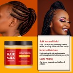 Hair Butter Cream Factory - Natural Black Men Hair Styling Milk Curl Defining Butter