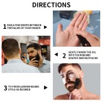 Beard Growth Softener Oil Factory - Natural Herbal Nourishes Restore Moisture Beard Softener Oil