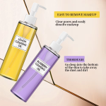 Deep Cleansing Oil Factory - Private Label Dry Oily Sensitive Skin Lightweight Facial Cleansing Oil