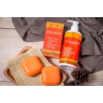 Shower Gel Set Factory - Private Label Organic Cherry Blossom Bathing Scrub Lotion Set