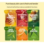 Facial Mask Factory - Custom Logo Herbal Anti-wrinkle Whitening Green Tea Mask