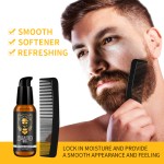 Beard Growth Softener Oil Factory - Natural Herbal Nourishes Restore Moisture Beard Softener Oil