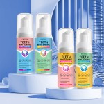 Kids Foam Toothpaste Factory - Organic Vegan Toddler Low Fluoride Anti Cavity Cleaning Mousse