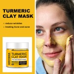 Clay Mask Manufacturer - White Bentonite Blackhead Deep Cleaning Turmeric Mask