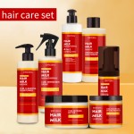 Hair Gift Kit Factory - OEM Shea Butter Hair Cream Detangling Smoothing Set