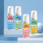 Kids Foam Toothpaste Factory - Organic Vegan Toddler Low Fluoride Anti Cavity Cleaning Mousse