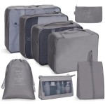 Storage Bags Manufacturer - 8-Piece Set Waterproof Zipper