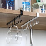 Under Shelf Rack Factory - 6 Hooks Metal Storage Organizer