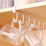 Under Shelf Rack Factory - 6 Hooks Metal Storage Organizer