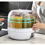 Rice Dispenser Factory - 6 Divide Rotatable Food Container