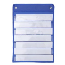 Magnetic Schedule Pocket Chart Factory - 7 Layer Organizer with Whiteboards