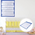 Magnetic Schedule Pocket Chart Factory - 7 Layer Organizer with Whiteboards