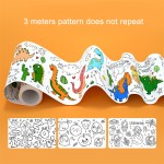 Sticky Drawing Roll Supplier - 3 Meters DIY Painting Scroll