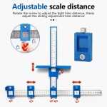 Drill Guide Ruler Manufacturer - Furniture Punch Hole Locator