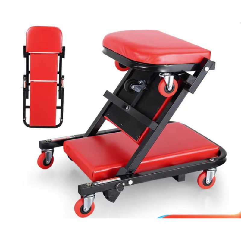 Vehicle Repair Stool Supplier - Foldable Maintenance Seat