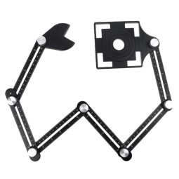 Angle Measuring Ruler Factory - 5 Holes Woodworking Tool