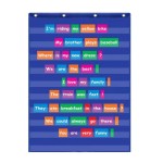 Hanging Pocket Chart Factory - 10 Pocket Wall Chart for Classroom
