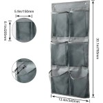 Wall Organizer Supplier - 6 Grids Mesh Storage Bag