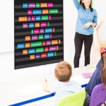 Hanging Pocket Chart Factory - 10 Pocket Wall Chart for Classroom