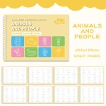 Groove Calligraphy Book Manufacturer - Reusable Practice Copybook OEM