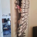 Vinyl Roll Organizer Manufacturer - 24 Pocket Hanging Rack OEM